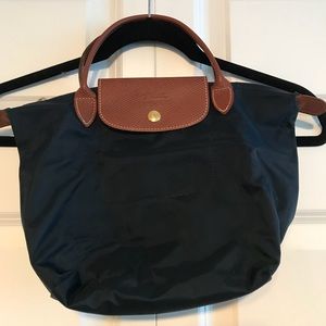 Small Longchamp nylon tote bag